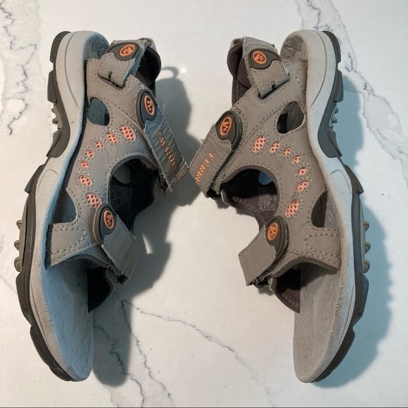 MERRELL SZ 7 Moab Drift 2 Hiking  Performance Sandals Hook Loop Closures - Picture 6 of 11